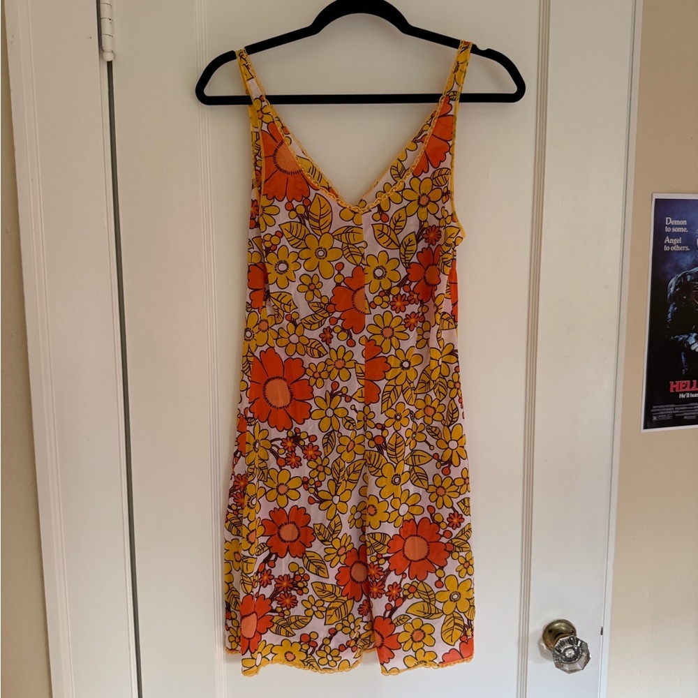 Vintage 70s Floral Nightgown - Picture 10 of 11